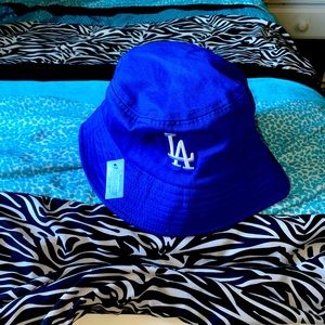 LA Blue Bucket Hat NWOT